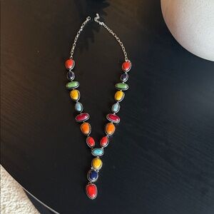 Multicolor Gemstone Necklace